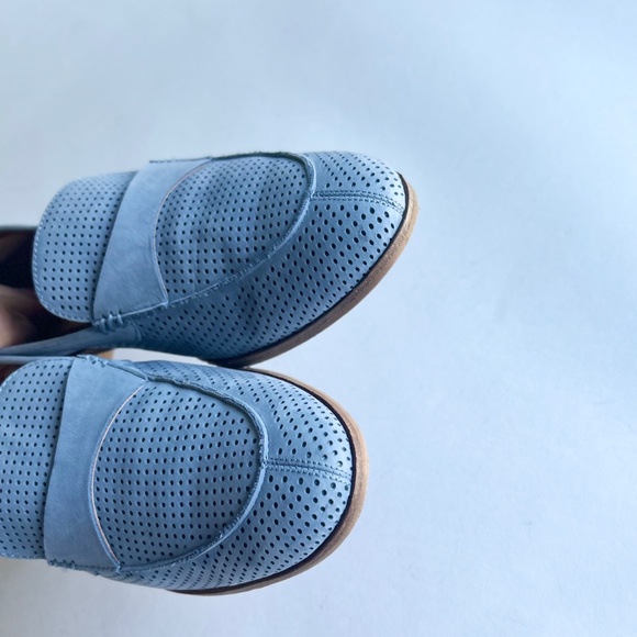 Corso Como Blue Leather Loafers size 8 - Picture 13 of 15